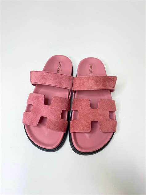 hermès chypre sandals pink|hermes chypre sandals sale.